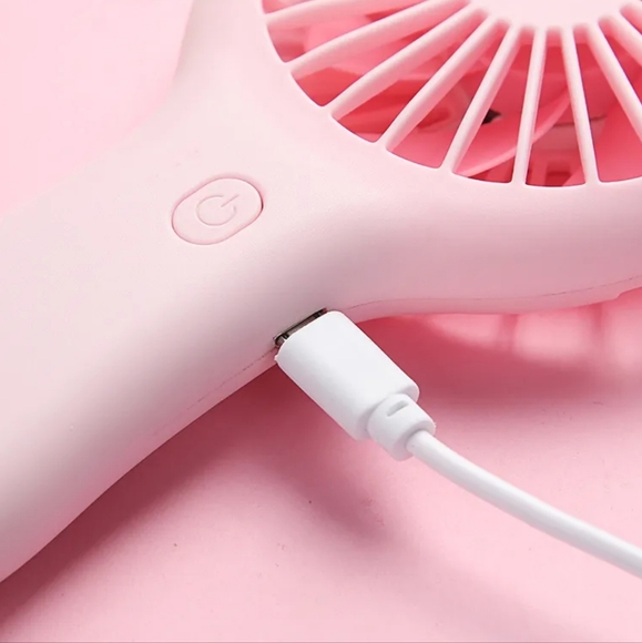 Powerful Rechargeable Portable Handheld Purse Pocket Fan! - Picture 4 of 5